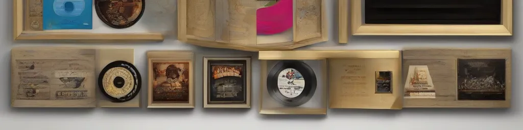 Unveiling the Gems: A Closer Look at Products in the Framed Record Award Sets Category under Entertainment Collectibles in Online Marketplaces 4